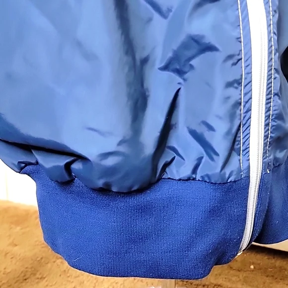 Nike Blue Zippered Hoodie Vintage Size XXL - Picture 6 of 10